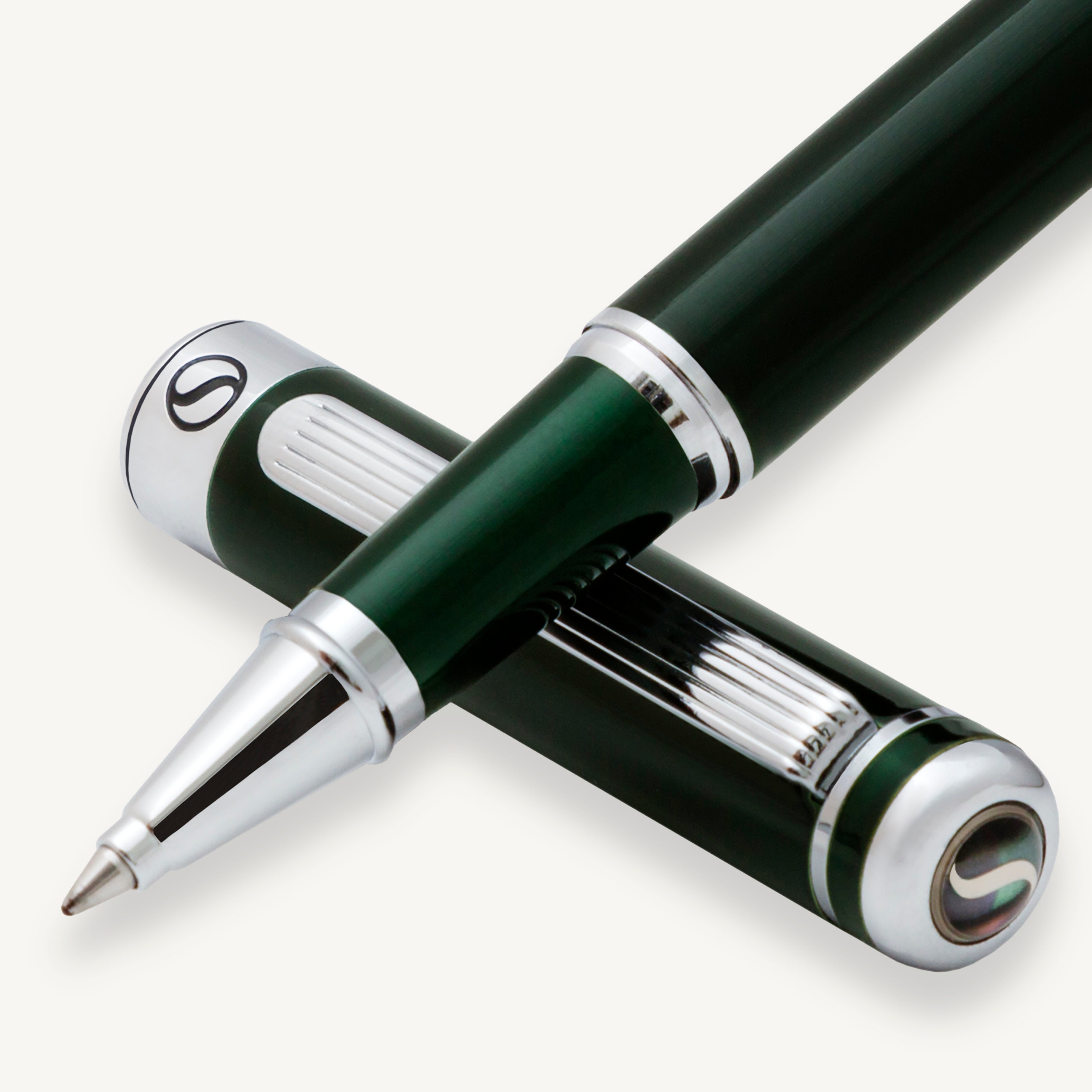 Classic British Racing Green Rollerball Pen