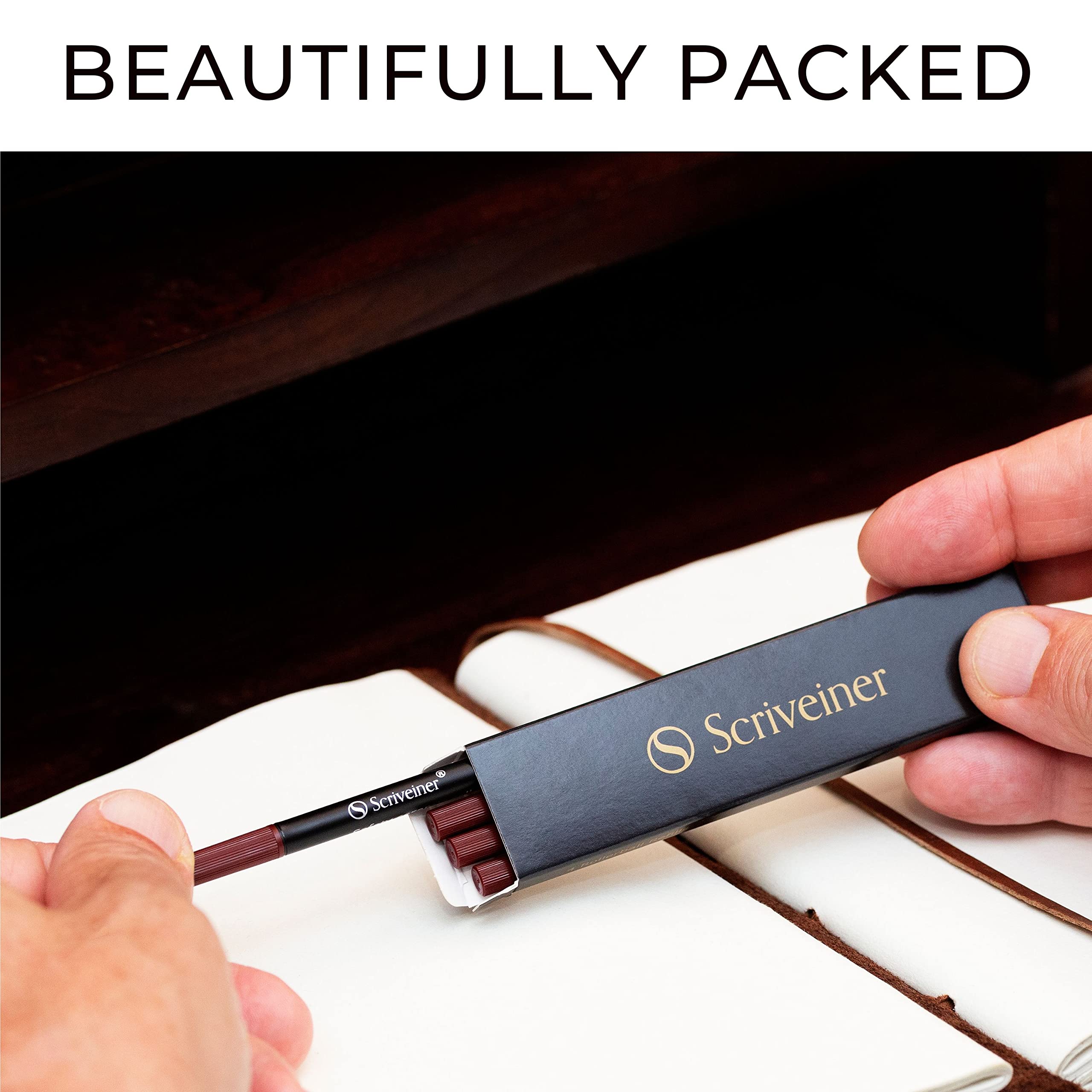 Scriveiner Blue Rollerball Refill - Fine Nib