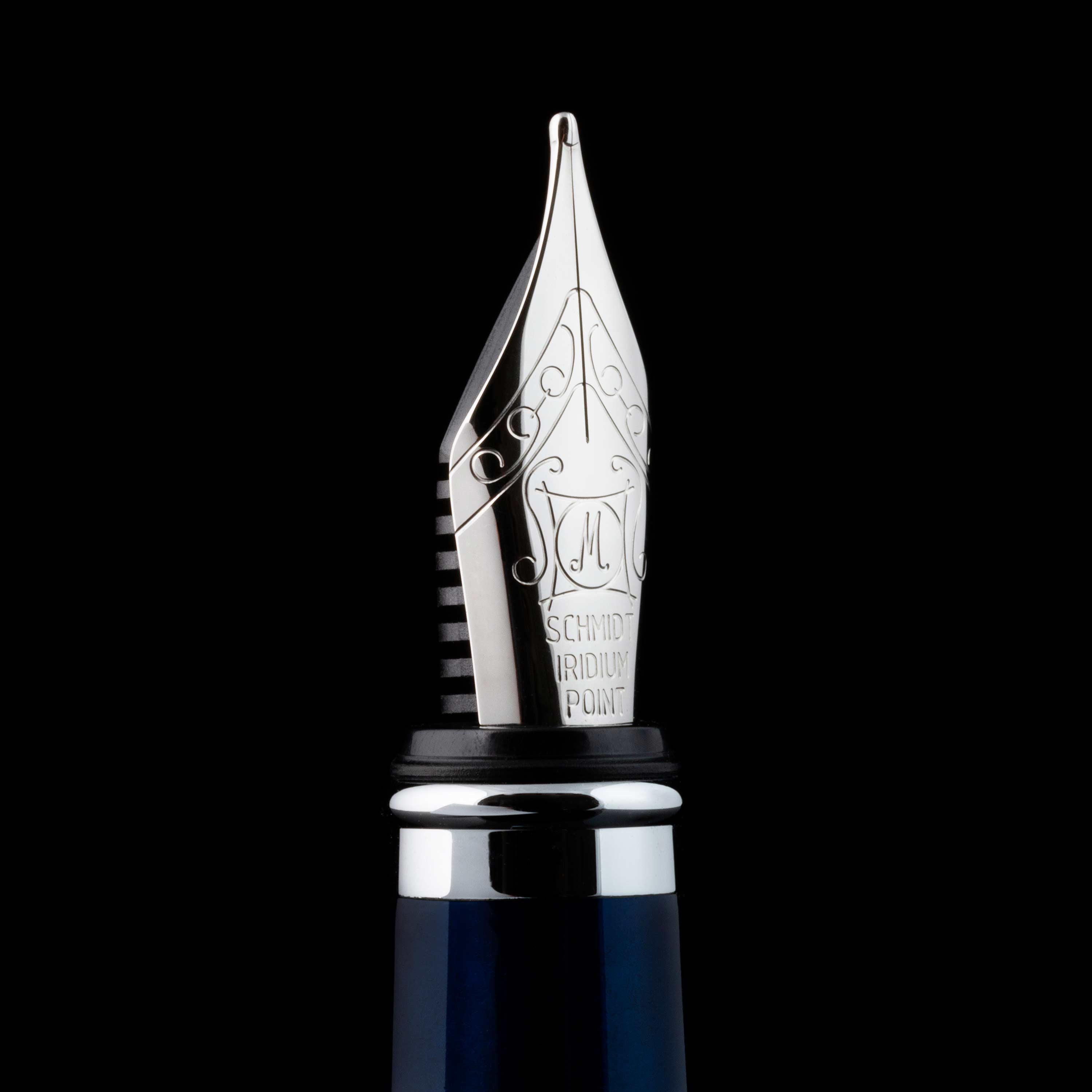 Scriveiner Classic Midnight Blue Fountain Pen - Medium Nib