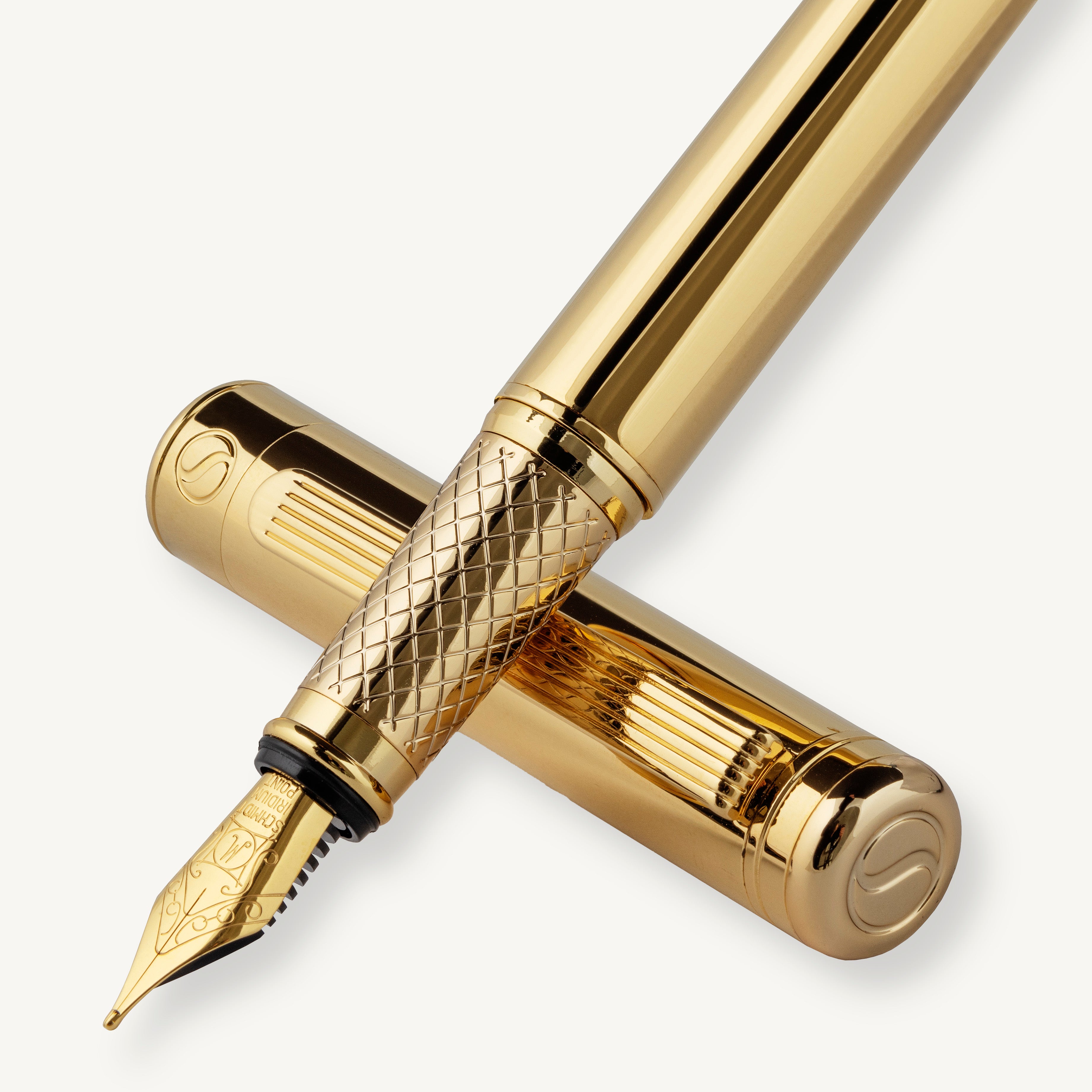 Classic Gold Fountain Pen - Fine Nib