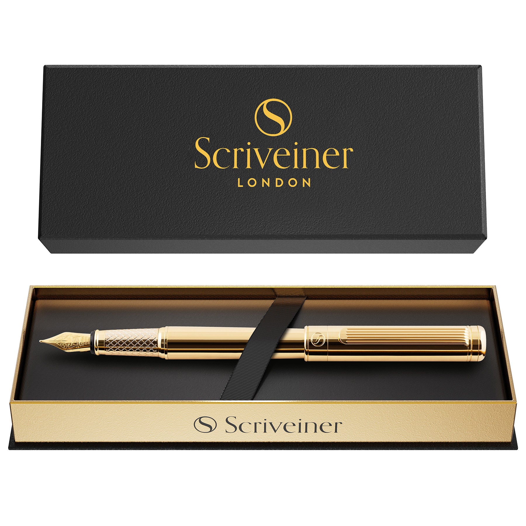 Classic Gold Fountain Pen - Medium Nib