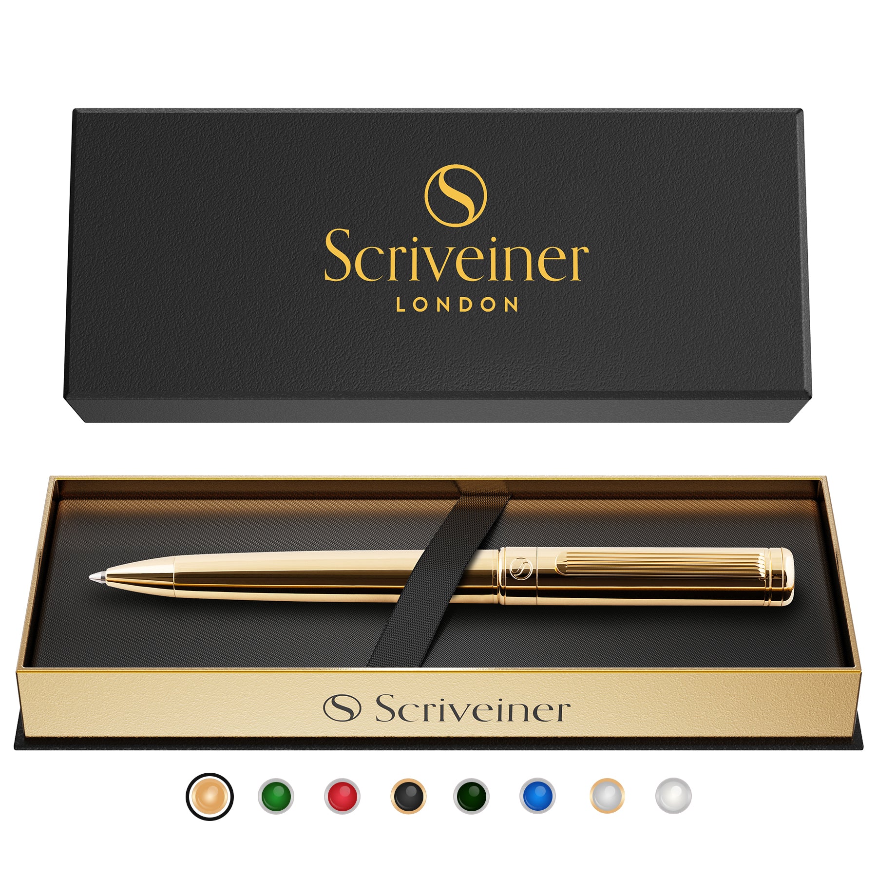 Scriveiner Classic Gold ballpoint Pen