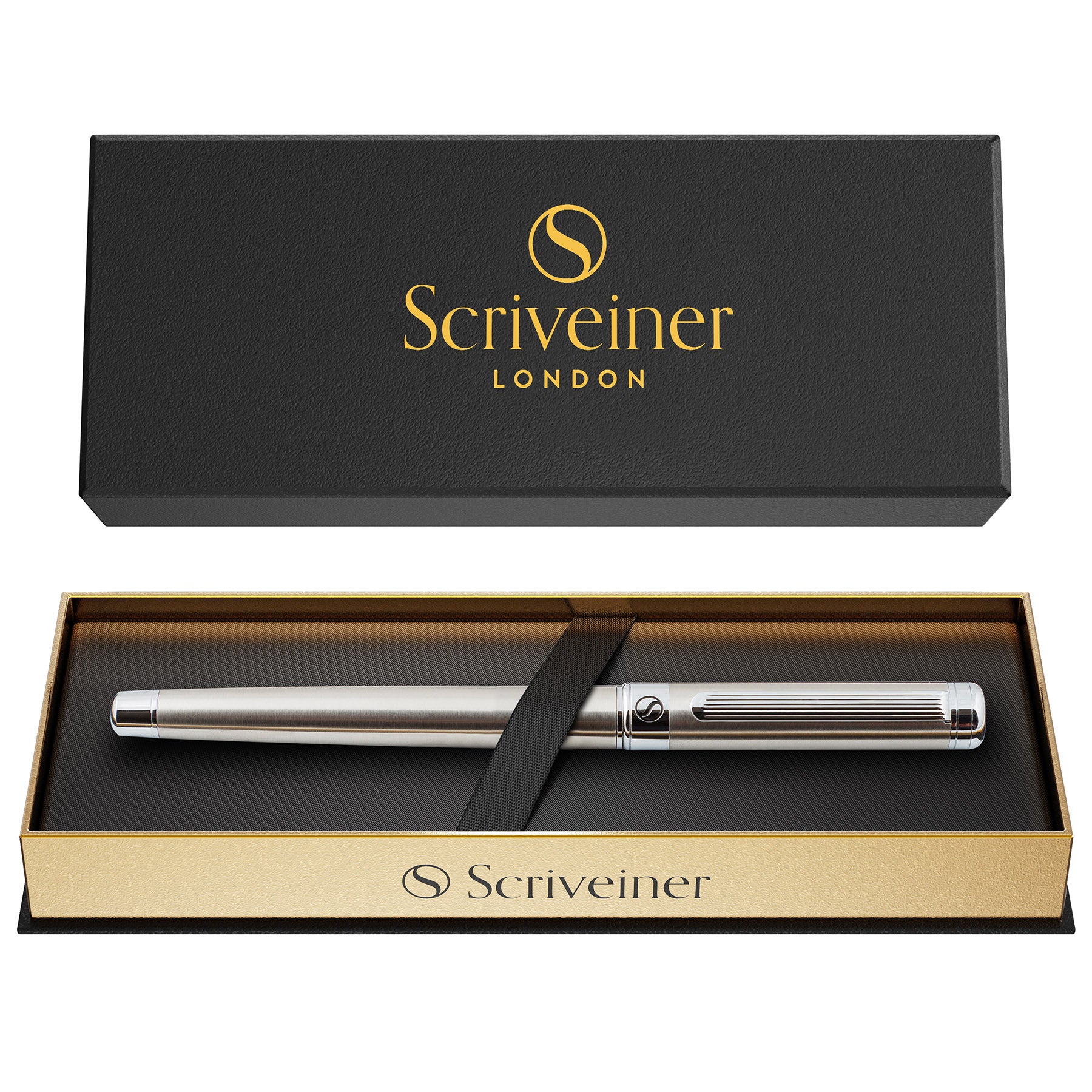 Classic Stainless Steel Rollerball Pen