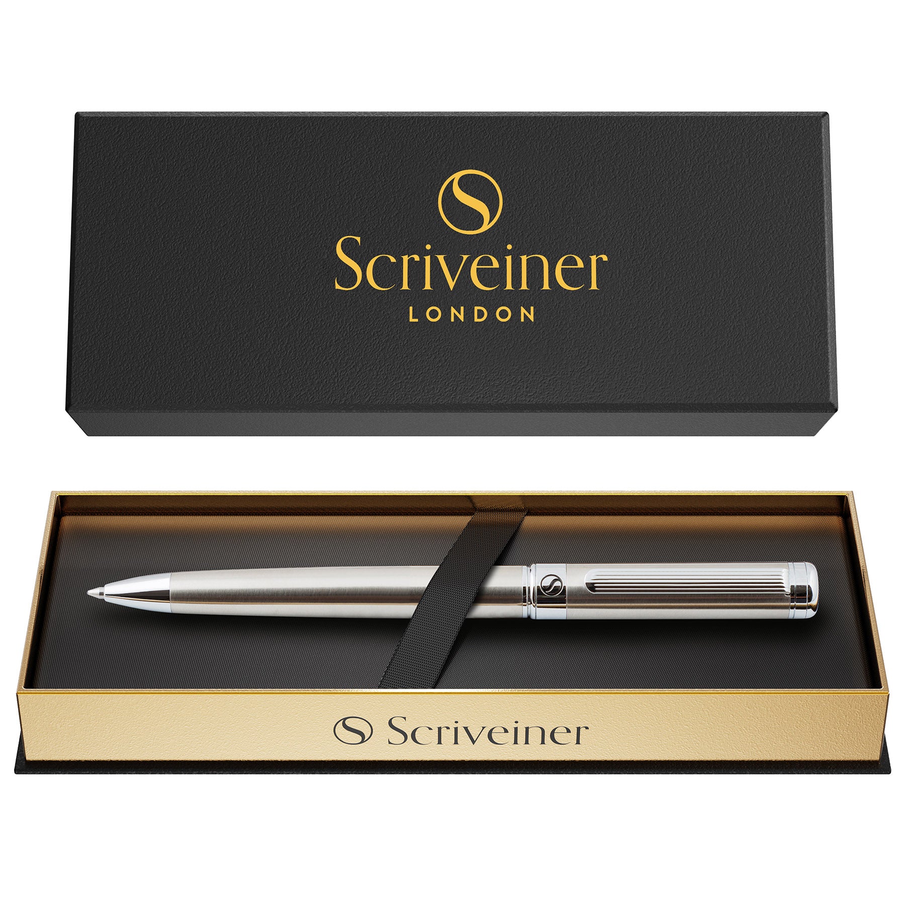 Classic Stainless Steel Ballpoint Pen