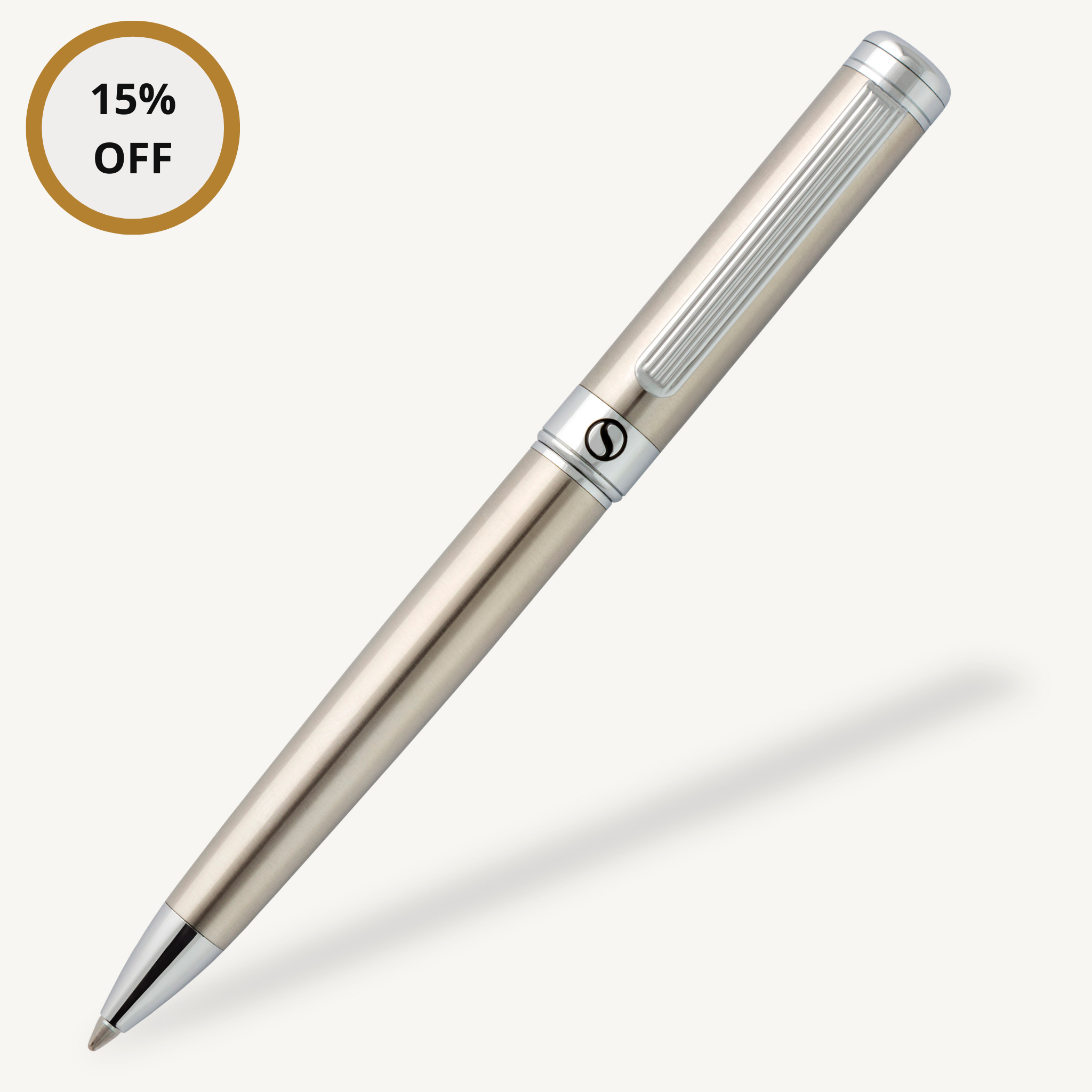 Classic Stainless Steel Ballpoint Pen