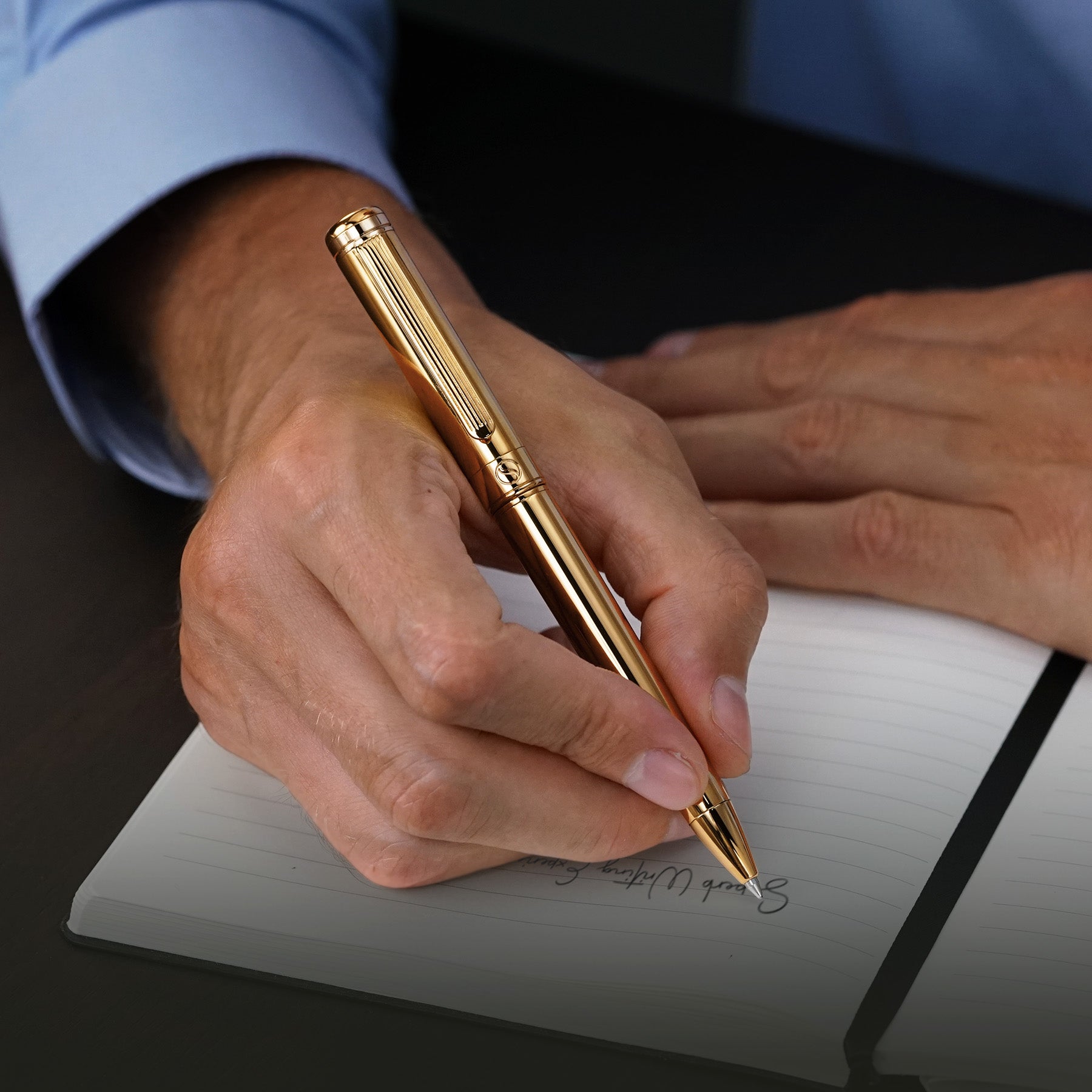 Scriveiner Classic Gold Ballpoint Pen